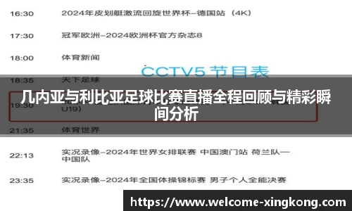 几内亚与利比亚足球比赛直播全程回顾与精彩瞬间分析